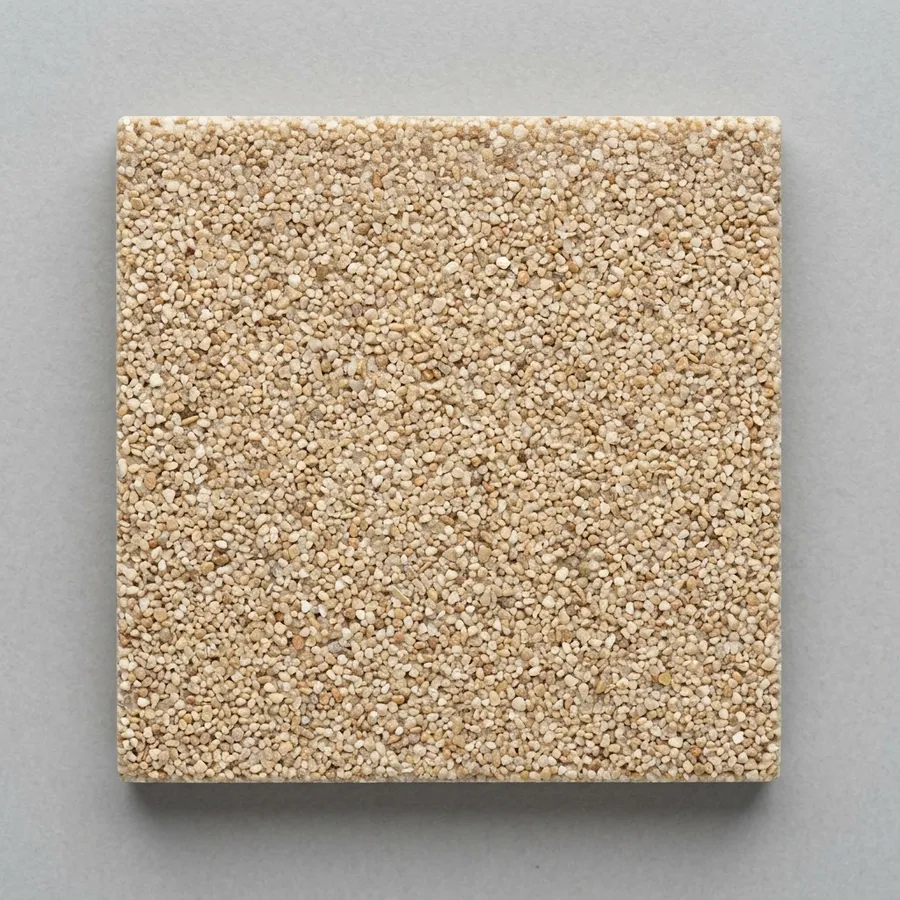 Triumph Concrete Coating Light Tan Stone cool-deck polyaspartic finish sample