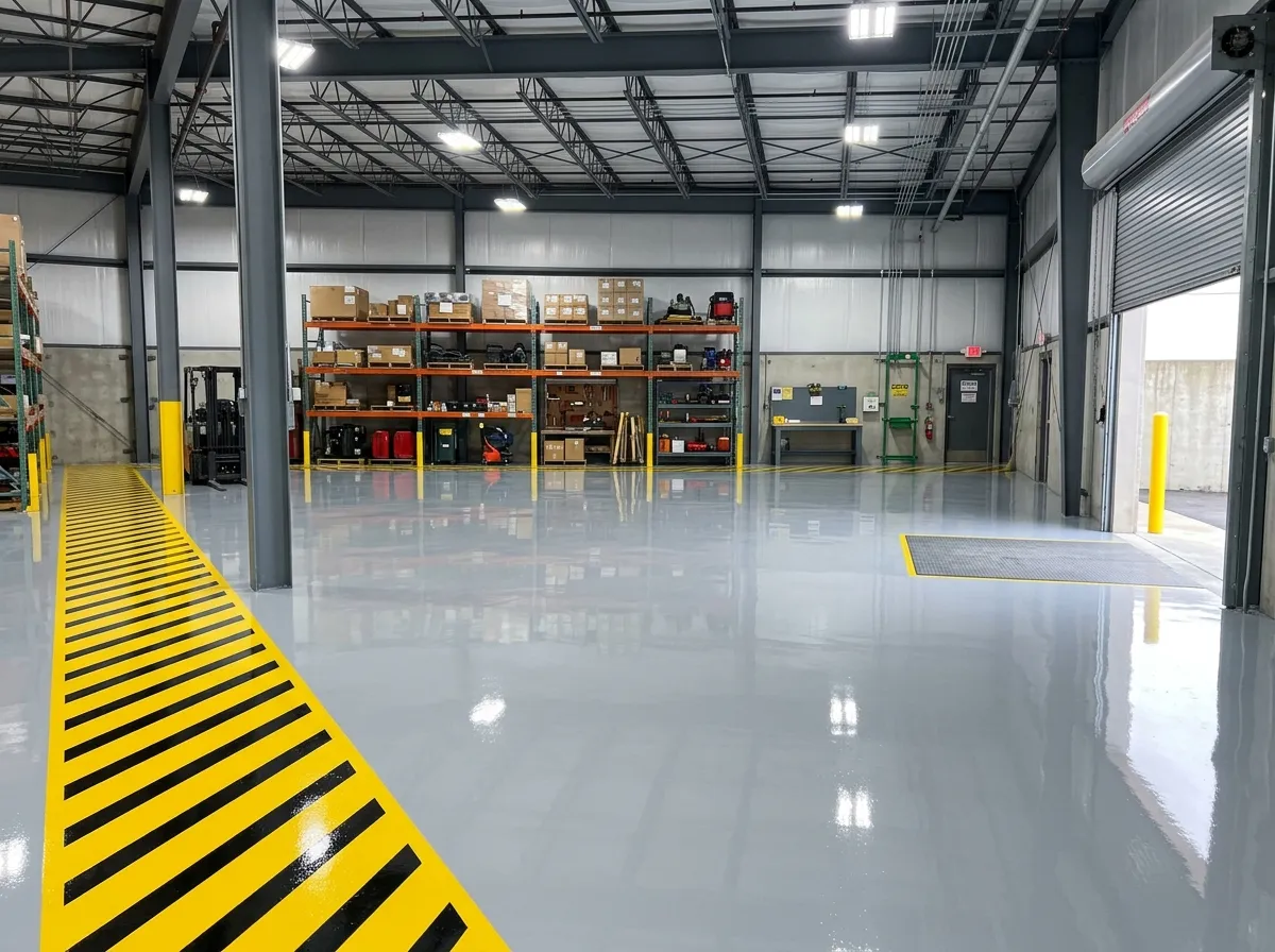 Polished Commercial Floor in Turnersville