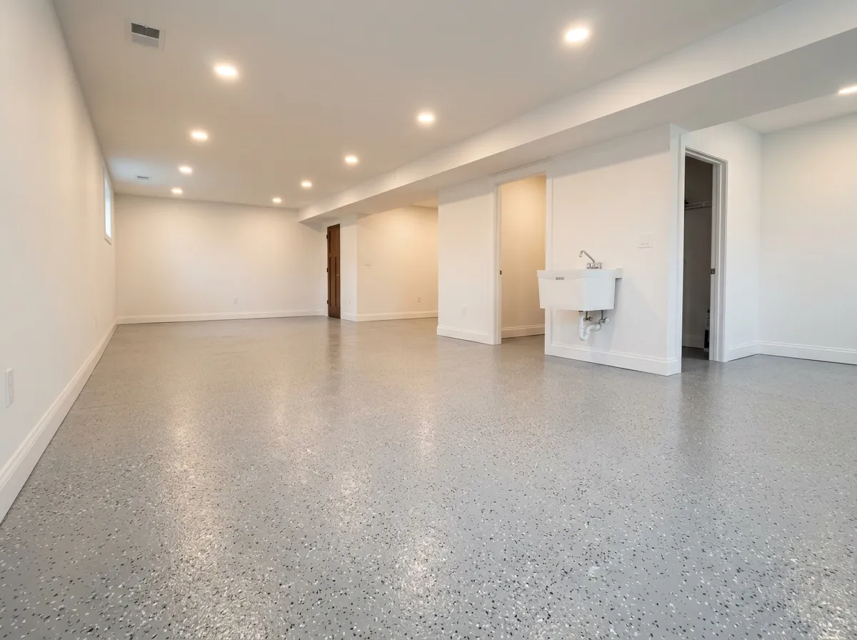 Triumph Concrete Coating Basement Floor Coatings project example
