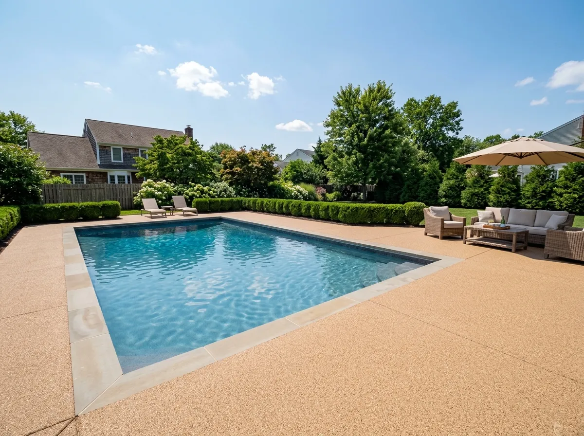 Triumph Concrete Coating Pool Deck Coatings project example